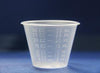 Medicine Cup, 1 oz, Graduated mL/cc only, Translucent, 100/slv, 50 slv/cs