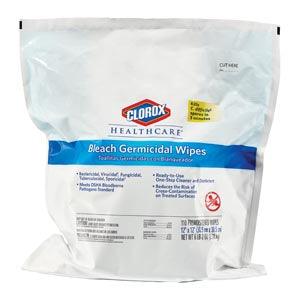 Wipes, Bleach Germicidal, 12 x 12, Refill Pack,  110/pack, 2/cs