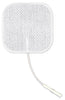 ULTRASTIM Cloth Electrode, 2" x 2", Square, White, 4/pk, 10 pk/bg, 1 bg/cs (091952)