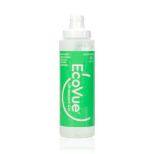 EcoVue® Ultrasound Gel, 250mL (8.5oz) Bottle, Non-Sterile, 12/bx