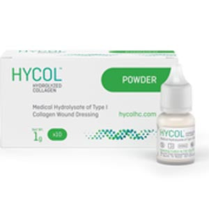 Hycol Powder, 1 gram bottle, 10/bx