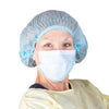 Bouffant Cap, 21", Accordian, Green, Non-Sterile, 100/bg, 10 bg/cs