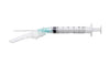 Safety Needle with 3cc Syringe, 21G x 1½", 100/bx, 4 bx/cs